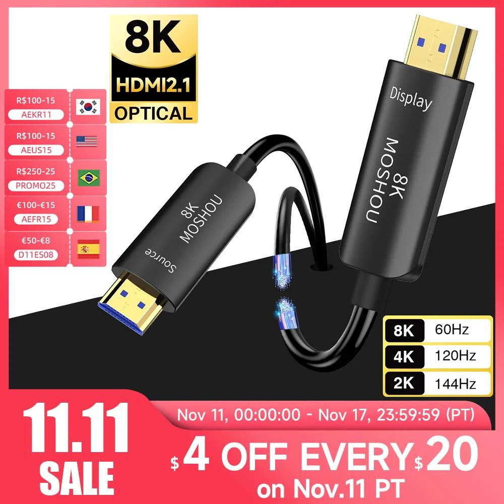 MOSHOU ʰ ̳ HDR HDCP 2.2  2.3 eARC  HDMI 2.1 ̺, PS5 RTX4080, 8K 60Hz, 4K 120Hz, 48Gbps